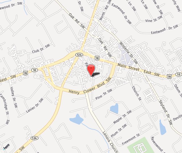 Location Map: 2383 Pate St Snellville, GA 30078