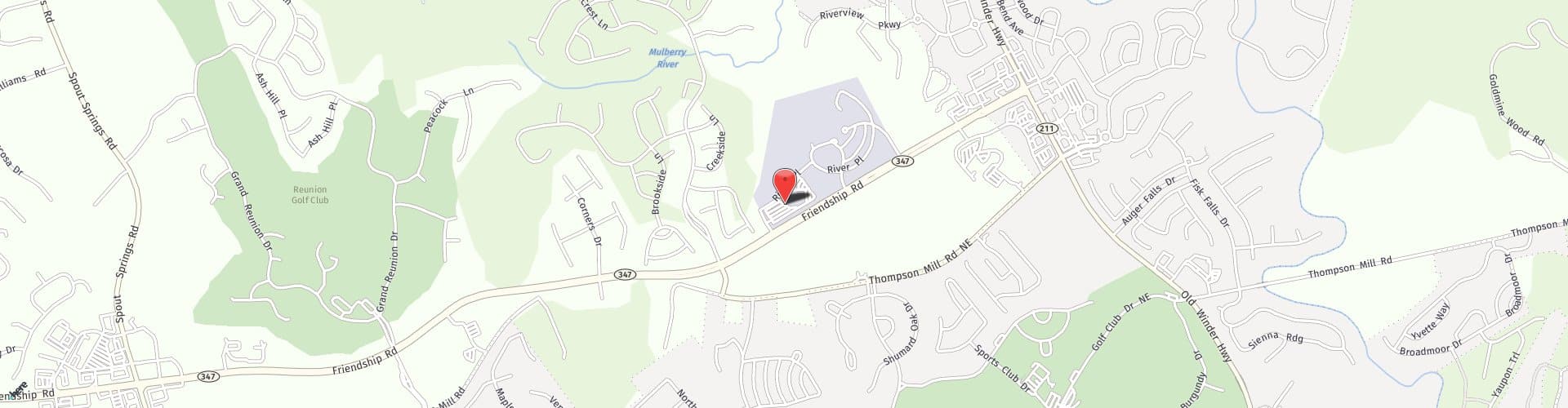 Location Map: 1515 River Pl Braselton, GA 30517